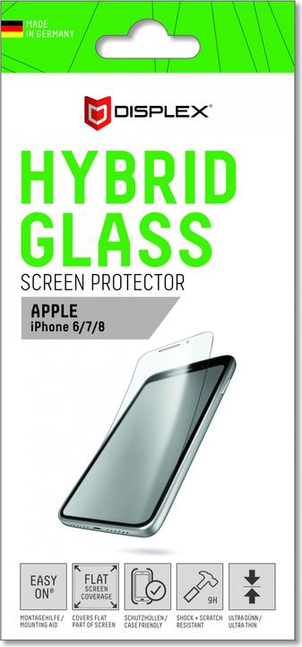 Actual product image Displex hybrid glass (1 Piece, Apple iPhone 6)