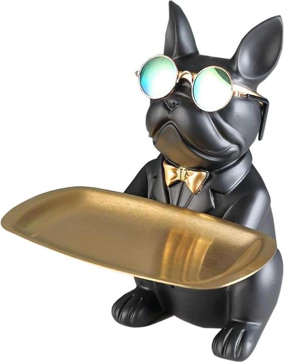 Image du produit JTI Bouledogue avec plateau - Statue