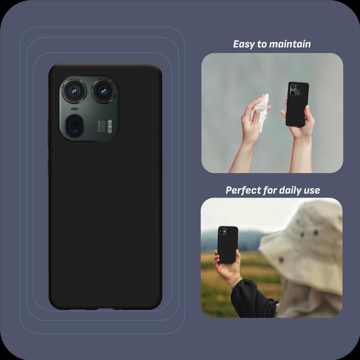 Actual product image Cazy Soft TPU protective cover (Motorola Edge 50 Ultra)