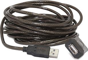 Image du produit Hamlet Câble d'extension Usb 2.0 avec répéteur (10 m, USB 2.0)