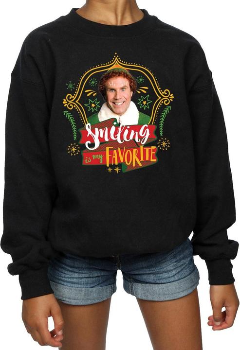 Produktbild Elf Buddy Smiling Sweatshirt Mädchen (140, 146)