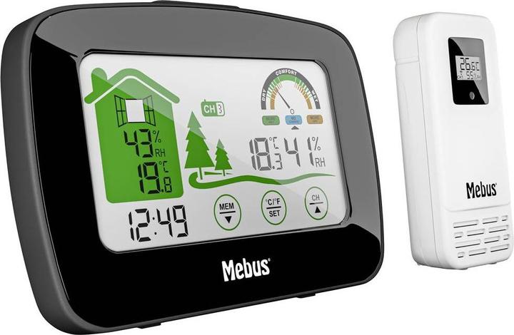 Produktbild Mebus 11037 11037 Funk-Wetterstation