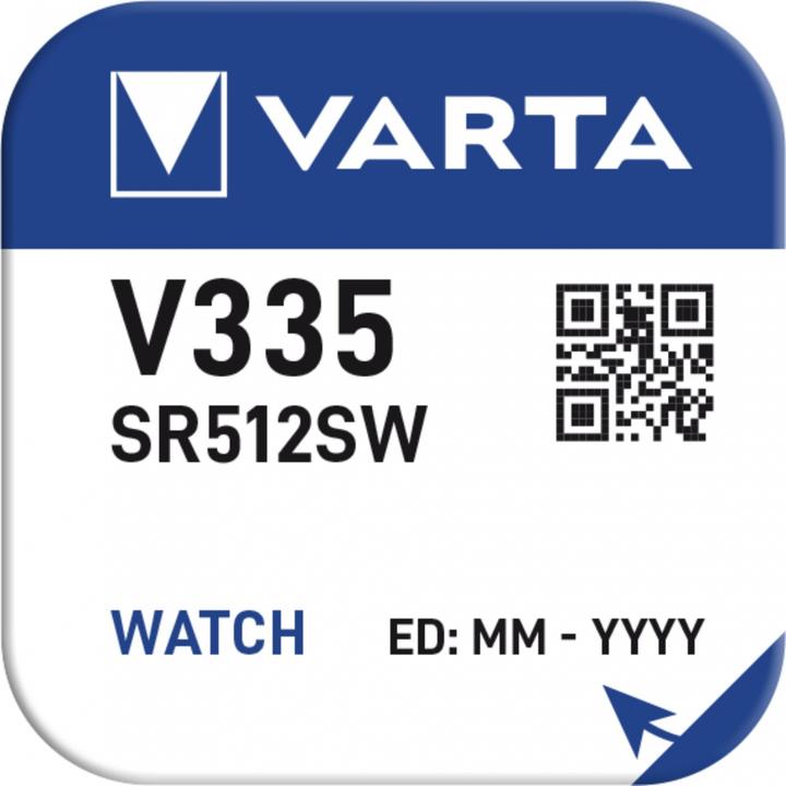Produktbild Varta 1 Watch V 335 (1 Stk., SR63, 6 mAh)
