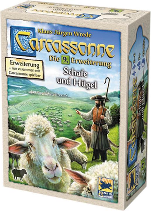 Produktbild Hans im Glück Carcassonne - Schafe und Hügel (9. Erweiterung) (Deutsch)