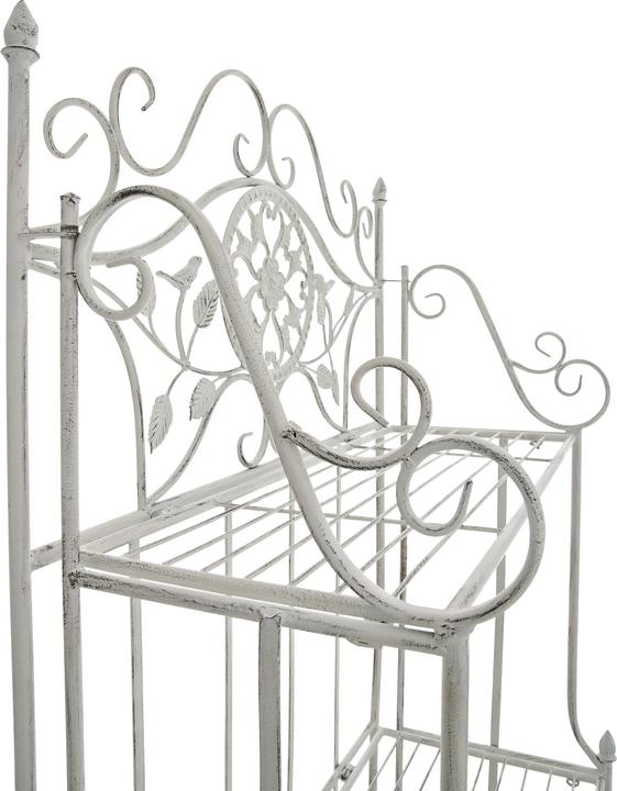 Immagine prodotto CLP Scaffale a terra Flora, bianco antico (66 x 32 x 175 cm)