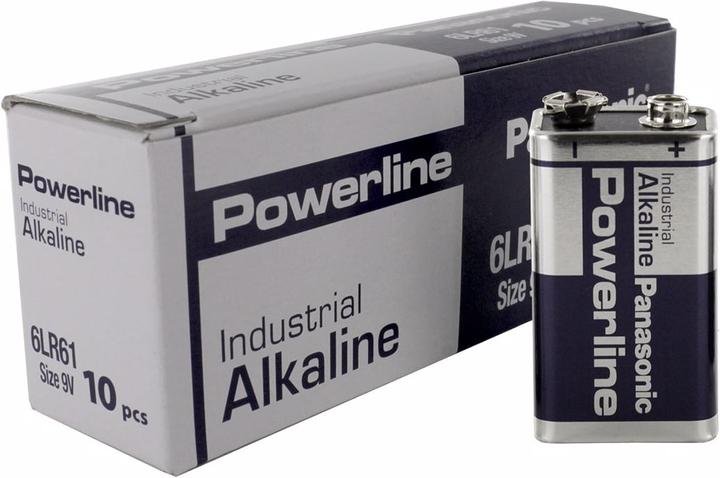 Immagine prodotto Panasonic Linea elettrica industriale alcalina (10 pz., 9V Block)