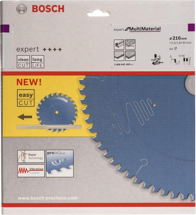Actual product image Bosch Professional Zubehör Circular saw blade 216 x 30 x 2.4