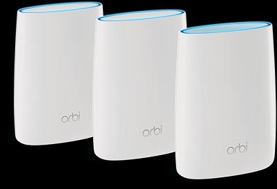 Actual product image Netgear Orbi Armor RBK53S Mesh Wi-Fi set
