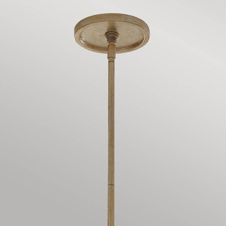 Immagine prodotto Elstead Lighting Lampada a sospensione Arabesque E27 a 4 pieghe in foglia d'argento patinata (E27)