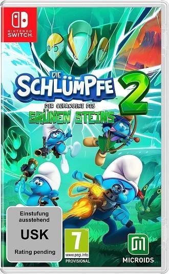 Actual product image Microids The Smurfs 2 - The Prisoner of the Green Stone D1 Edition Switch (Switch, Switch Lite, Switch OLED, DE)