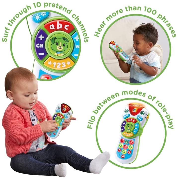 Produktbild VTech 606203 Leap Frog Baby Toy with Light and Songs Happy Remote Control (English Version) 6+ Month