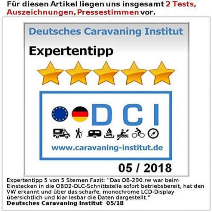 Produktbild Lescars OBD2-Diagnosegerät