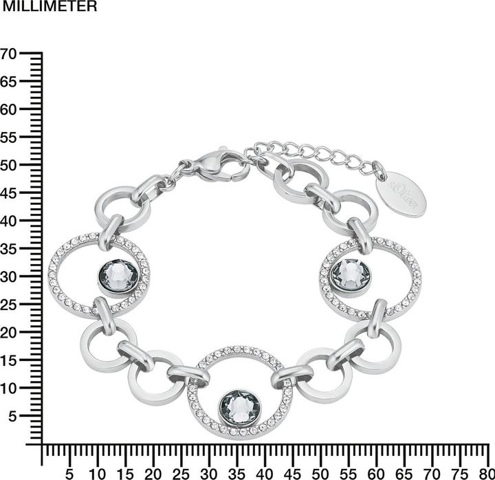 Actual product image S.Oliver Arm jewellery (20 cm, Stainless steel)