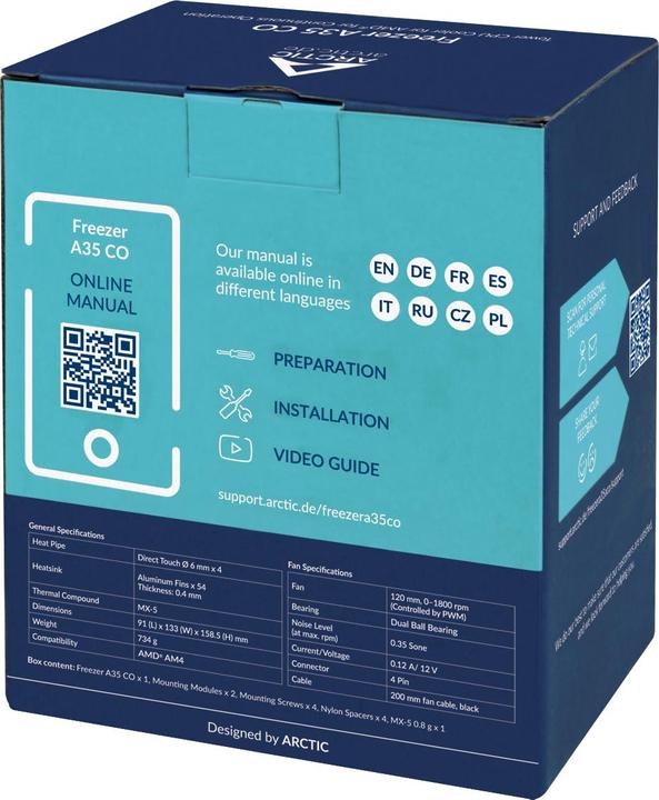 Image du produit Arctic Freezer A35 CO (158.50 mm)