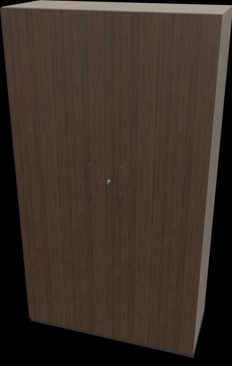 Dark grey, Walnut decor dark with structure, Cubanite grey