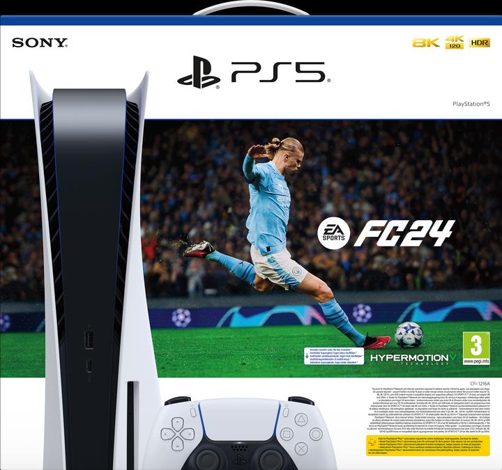 Actual product image Sony Playstation 5 - EA SPORTS FC 24 Bundle