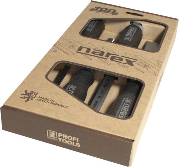 Narex Set d'usinage avec griffes en fonte 4 pièces