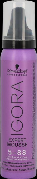 Produktbild Schwarzkopf Professional Igora Expert Mousse (5-88 Hellbraun Rot Extra)