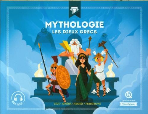Actual product image Mythologie : les dieux grecs (French, Crété Patricia, Gouazé Julie, 2023)