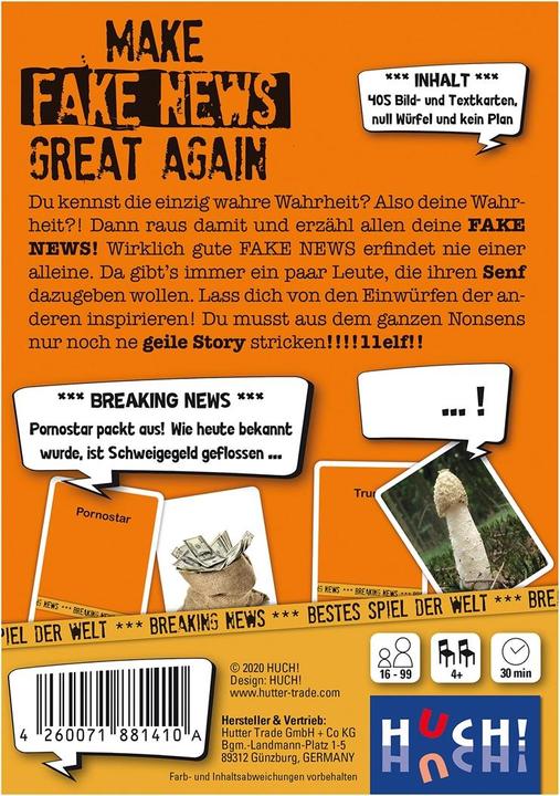 Produktbild Make Fake News Great Again (Deutsch)