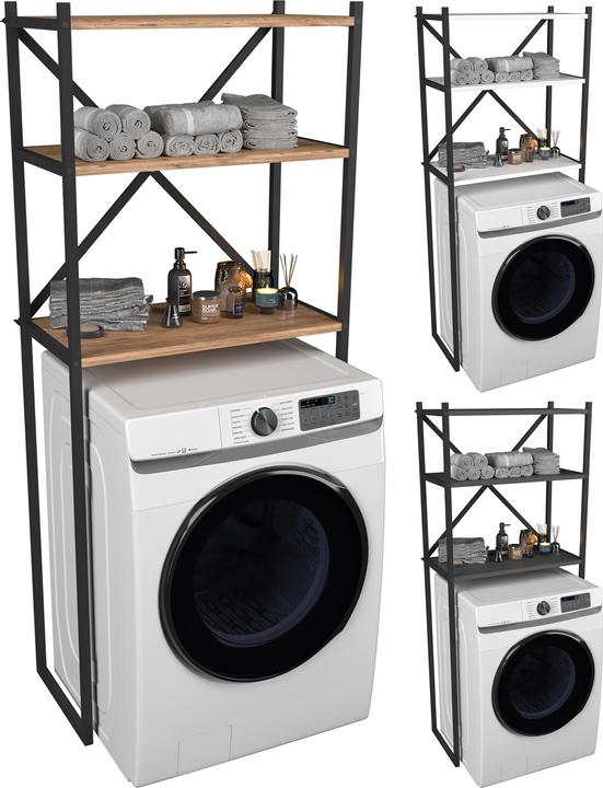 Produktbild VCM Waschmaschine Überbau Schrank Insasi