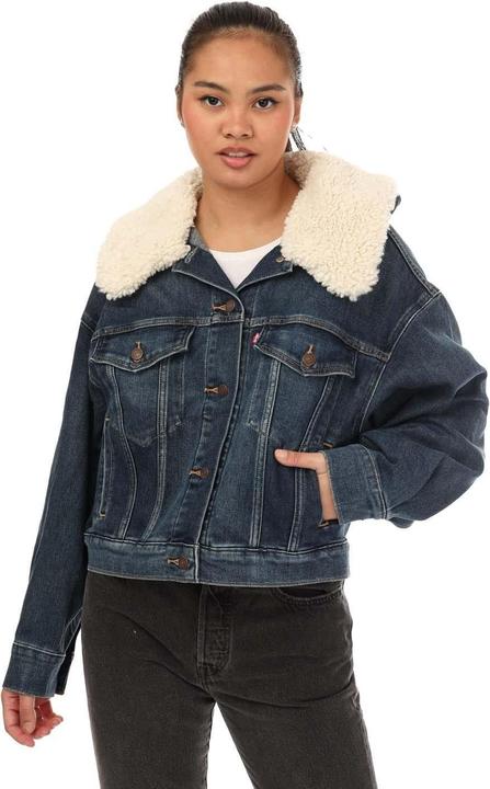 Actual product image Levis Womens/Ladies Baby Bubble Trucker Jacket (34 D)