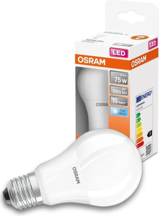 Actual product image Osram Star Classic A (E27, 10 W, 1055 lm, 1 x, F)
