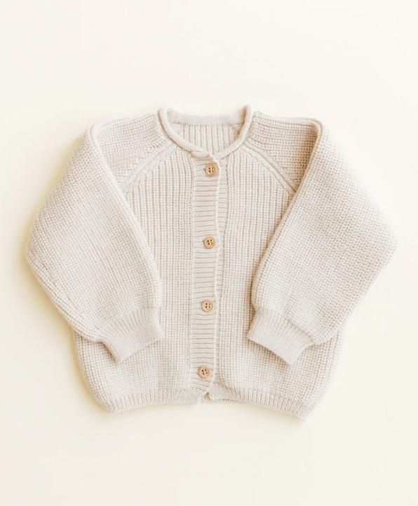 Hvid Cardigan Inga Cream (68)