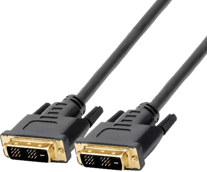 Image du produit Fuj Tek Câble pour moniteur DVI-I à liaison unique, 1 m (1 m, DVI)