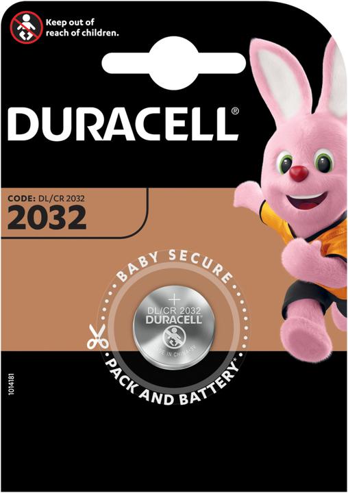 Actual product image Duracell Electronics (1 pcs., CR2032, 220 mAh)
