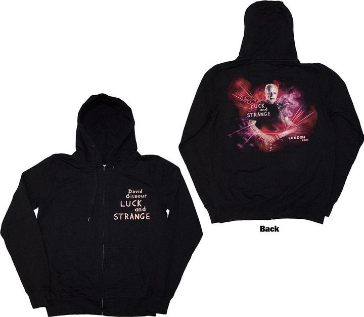 Immagine prodotto Universal Textiles Luck & Strange London Felpa con Cappuccio e Zip Intera Stampa posteriore Adulto Unisex (XL)