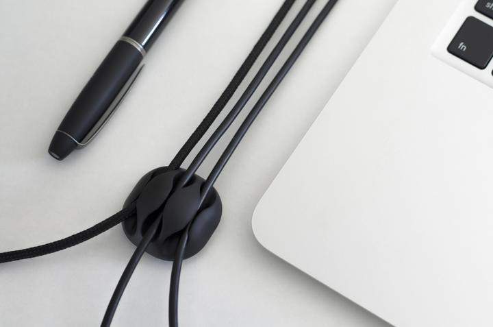 Image du produit Desire2 My Space, Cable clip, Desk, Black