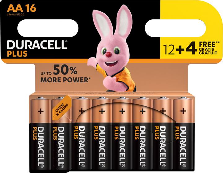 Image du produit Duracell Plus (16 pcs, AAA)