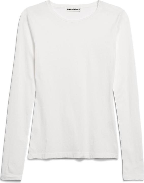 Armedangels Enriccaa Soft T-Shirt Long Sleeve White (L)