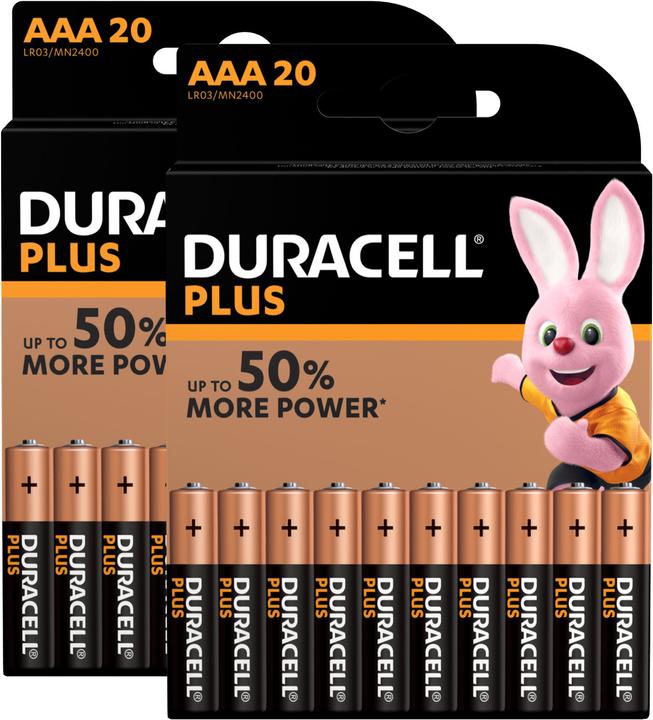Duracell Plus (40 pcs., AAA)