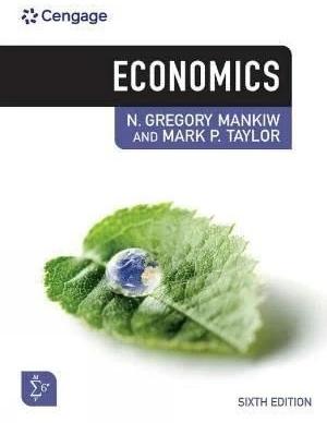 Produktbild Economics (Englisch, Mark Taylor, N. Mankiw, 2023)