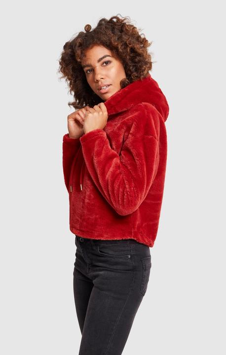 Actual product image Urban Classics Ladies Oversize Short Teddy Hoody (S)
