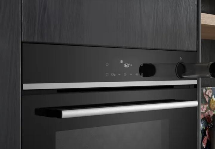 Image du produit Siemens iQ300, Four encastrable à vapeur assistée, 60 x 60 cm, inox, HR532GBS3