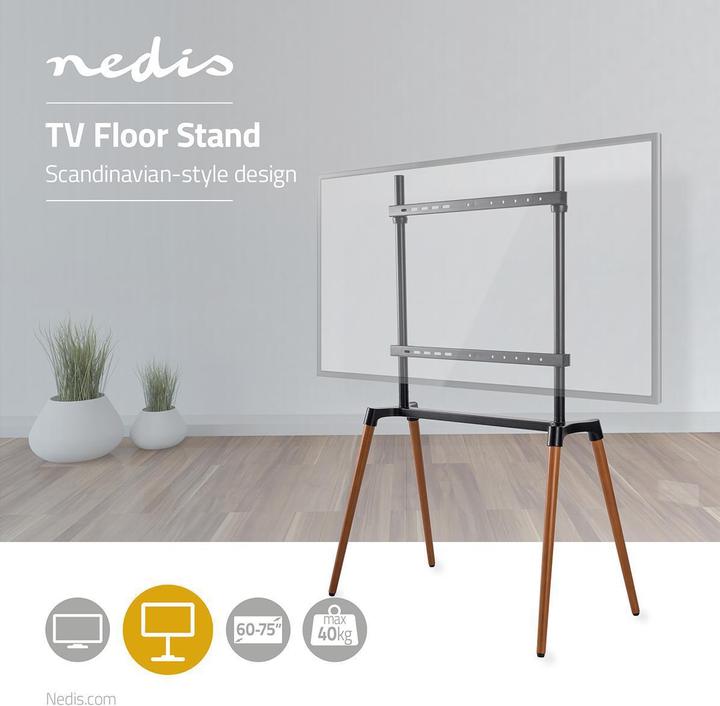Immagine prodotto Nedis TV Bodenständer 60 - 75 (Universale, 75", 40 kg)
