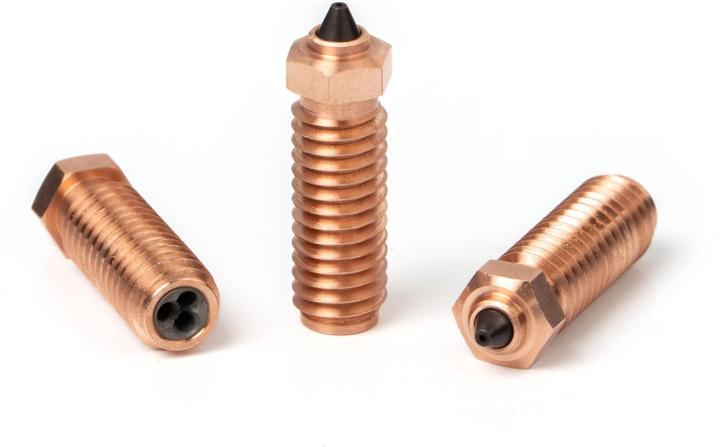 Actual product image Bondtech CHT BiMetal Vol Coated Nozzle 0.60mm (Blast pipe)