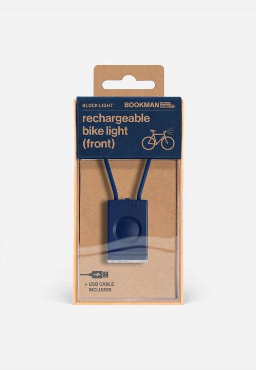 Actual product image Bookman Fahrradlicht Block Light Front 50lm