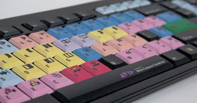 Immagine prodotto Logickeyboard Avid Media Composer DE (PC/Nero) (DE, Cablato)