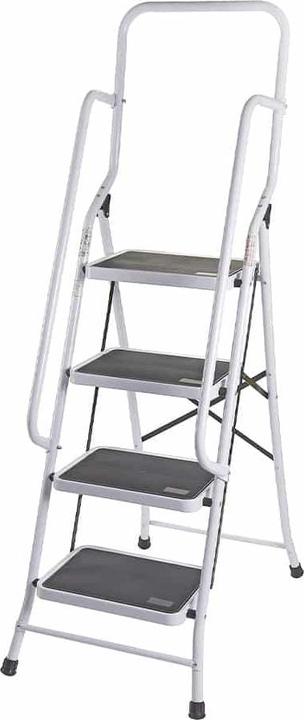 Produktbild MediaShop Sicherheitsleiter mit Handlauf (Stehleiter, 157 cm)