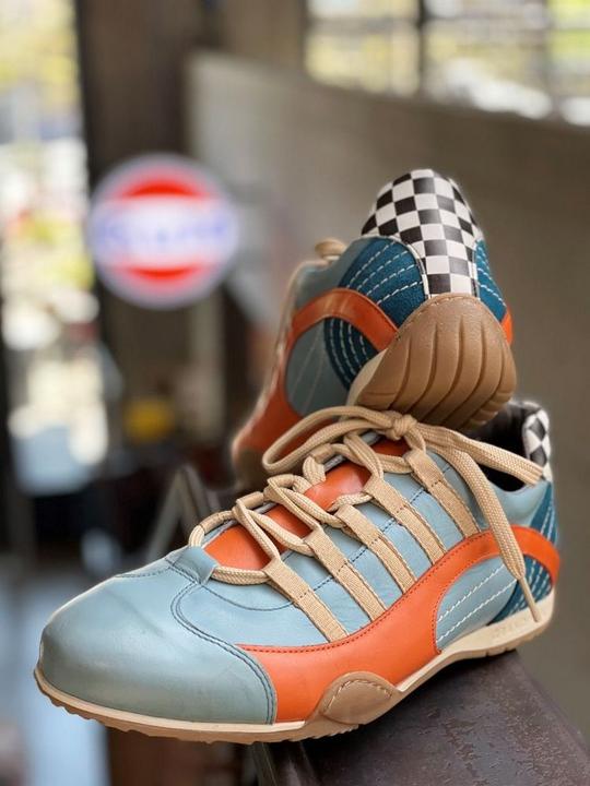Image du produit Grandprix Originals Baskets Racing, bleu gulf / bleu glacé, taille 46 (46)