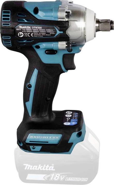 Actual product image Makita DTW300Z (Rechargeable battery operated)