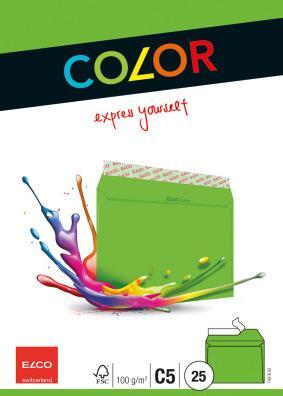 Actual product image Elco Couvert Color, without window (C5, 25 x)