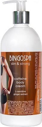 BingoSpa BINGO SPA Kofeinowy krem do ciała z L-karnityną i imbirem 500ml (Körpercreme, 500 ml)