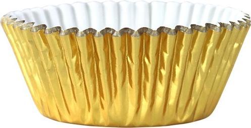 Actual product image PME Cupcake Moulds Metallic Gold (5 cm)