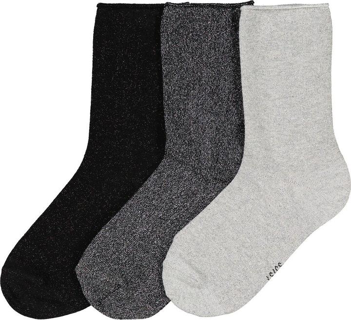 Produktbild La Redoute Collections 3er-Pack Socken mit Pailletten (3er Pack, 38, 41)