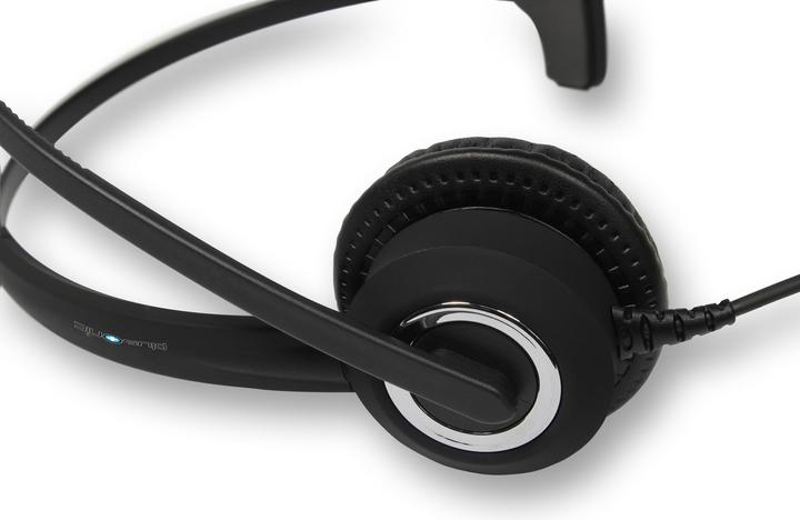 Image du produit Plusonic Casque d'écoute Softphone 6337 10.1P USB Mono, filaire à l'oreille (Filaire, USB-A)